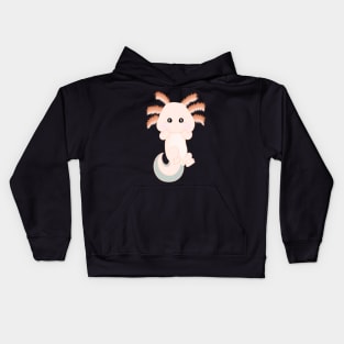 Cutest Axolotl Kids Hoodie